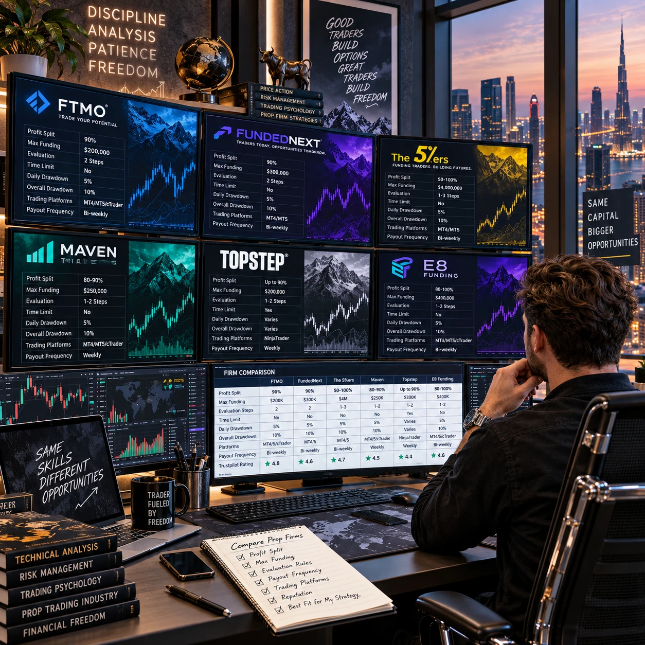 Prop Trading Firmen Im Vergleich 2026 So Finden Deutsche Trader Die Passende Funded Trading